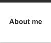 About me